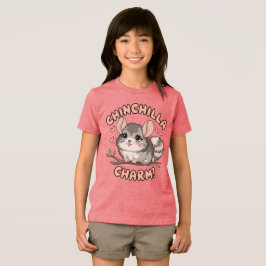 Niedlich Chinchilla Charm Tri-Blend Shirt