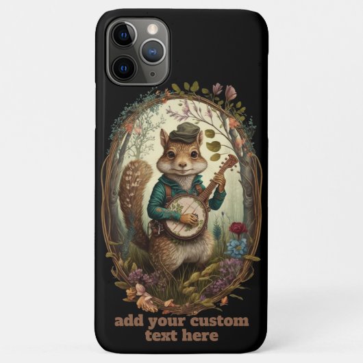 Niedlich-Chipmunk Banjo-Wildblume Cotattcore kunde Case-Mate iPhone Hülle (Rückseite)