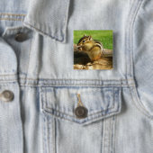 Niedlich Chipmunk Button (Beispiel)