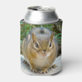 Niedlich Chipmunk hat sein Auge auf dich Dosenkühler