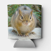 Niedlich Chipmunk hat sein Auge auf dich Dosenkühler (Rückseite)