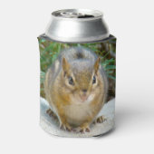 Niedlich Chipmunk hat sein Auge auf dich Dosenkühler (Kanne Rückseite)