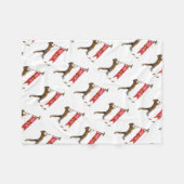 Niedlich Chipmunk Herald Fleecedecke (Vorderseite (Horizontal))