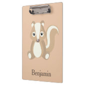 Niedlich Chipmunk Klemmbrett (Links)