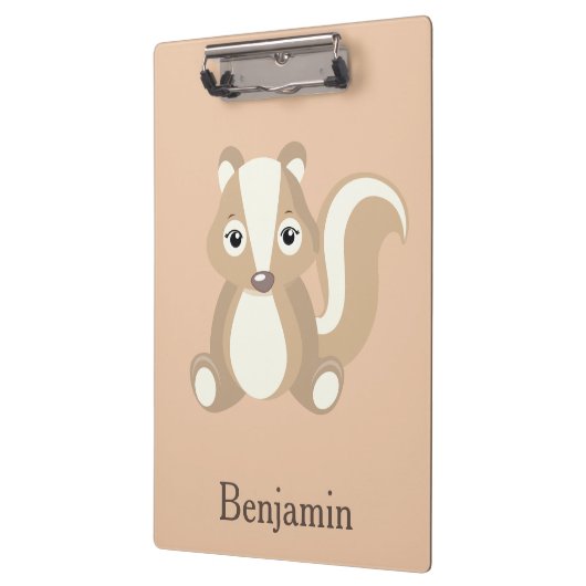 Niedlich Chipmunk Klemmbrett (Links)