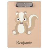 Niedlich Chipmunk Klemmbrett (Vorderseite)