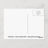 Niedlich Chipmunk-Postkarte Postkarte (Rückseite)