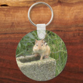Niedlich Chipmunk Schlüsselanhänger (Vorderseite)