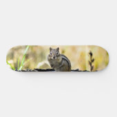 Niedlich Chipmunk Skateboard (Horizontal)