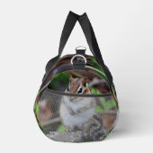 Niedlich Chipmunk Wildlife Animal Personalisiert Duffle Bag (Rechts)
