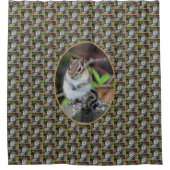 Niedlich Chipmunk Wildlife Duschvorhang (Vorderseite)
