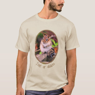 Niedlich Chipmunk Wildlife Personalisiert T-Shirt