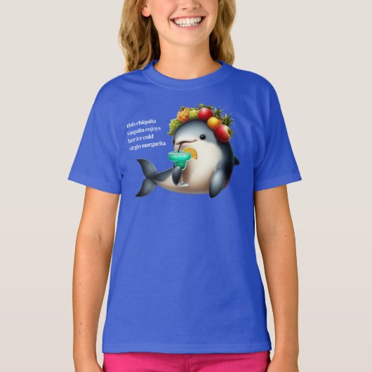 Niedlich Chiquita Vaquita Genießen Sie eine Jungfr T-Shirt (Vorderseite)