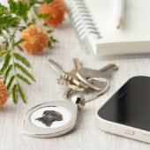 Niedlich Chocolate Labrador Puppy Schlüsselanhänger (Seite)