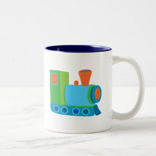 Niedlich Choo Choo Train Zweifarbige Tasse