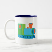 Niedlich Choo Choo Train Zweifarbige Tasse (Links)