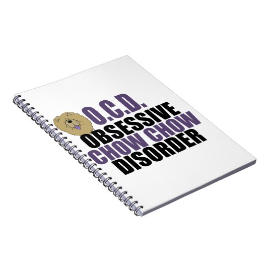 Niedlich Chow Chow Chow Notizblock (Rechte Seite)