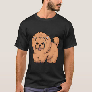 Niedlich Chow Chow Dog Hoodie Furry Friend Welpe T-Shirt