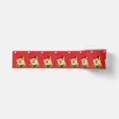 Niedlich Chow Chow Weihnachten Ripsband (Vorderseite)