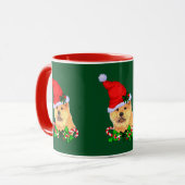 Niedlich Chow Chow Weihnachtsgeschenke Tasse (Vorderseite Links)