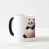 Niedlich Chubby Panda Tasse (Vorderseite Links)