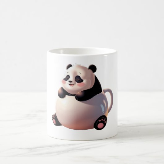 Niedlich Chubby Panda Tasse (Mittel)