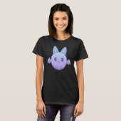 Niedlich Chubby Pastel Goth Bat T-Shirt (Vorne ganz)