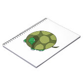 Niedlich Chubby Turtle Notizblock (Linke Seite)