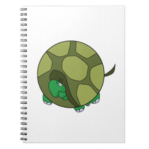 Niedlich Chubby Turtle Notizblock