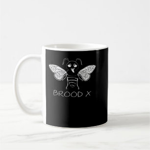 Niedlich Cicada Brood X Sommer der cicada 21 Niedl Kaffeetasse