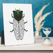 Niedlich Cicada Fotoplatte (Seite)