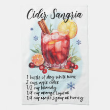 Niedlich Cider Sangria Weihnachtsgetränk Rezept
