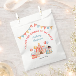 Niedlich Circus Karneval Fiesta 1. Geburtstag Viel Geschenktütchen