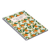 Niedlich Citrus Niedliche Personalisierte Familien Notizblock (Rechte Seite)