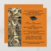 Niedlich Classic Camouflage Elegant 2015 Abschluss Einladung (Vorne/Hinten)