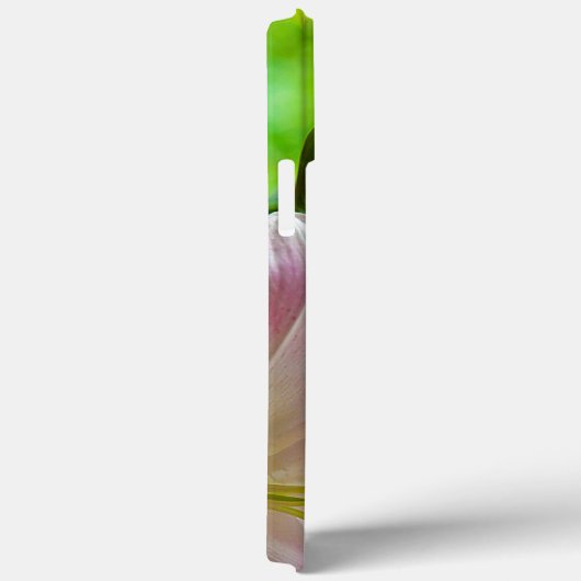 Niedlich Classic Hübsch Pastel Pink Weiße Blume Case-Mate iPhone Hülle (Rückseite / Rechts)