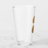 Niedlich Cloud Poodle Doodle Glas (Rechts)