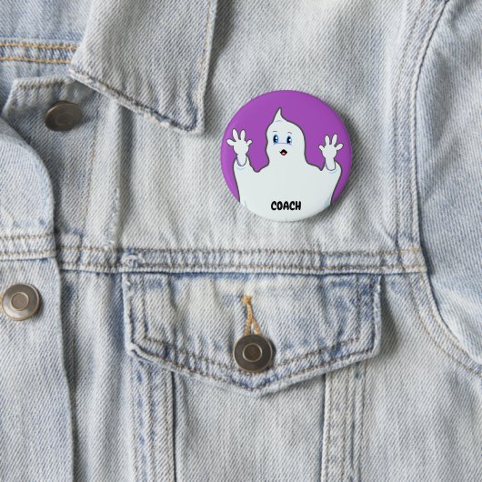 Niedlich Coach Ginger Ghost Button (Beispiel)