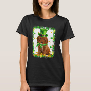 Niedlich Cockapoo Dog St Patricks Day Irish Kleebl T-Shirt