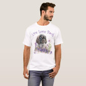 Niedlich Cocker Spanel Dog Floral T-Shirt (Vorne ganz)
