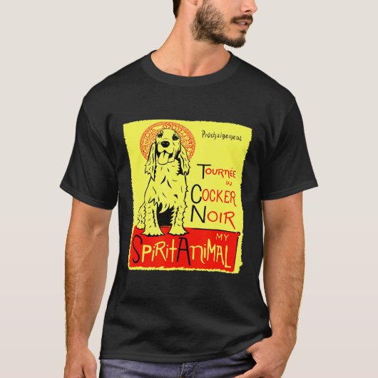 Niedlich Cocker Spaniel Dog Art Cocker T-Shirt (Vorderseite)