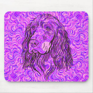Niedlich Cocker Spaniel Hundegesicht Mousepad