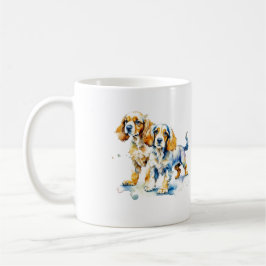 Niedlich Cocker Spanierwelpen Hundefreund Kaffeetasse