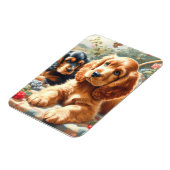 Niedlich Cocker Spanischmalerei Magnet (Linke Seite)