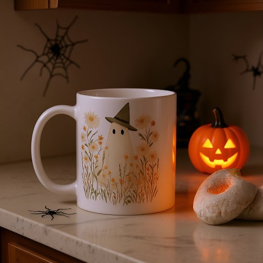 Niedlich Cocktail-Kern Ghost-Kaffee-Tasse | Spooky Kaffeetasse