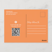 Niedlich Cocktail Party Martini Drink Custom Postkarte (Rückseite)