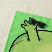 Niedlich Coconuts individuelle Name Strandtuch (Beispiel)