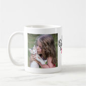 Niedlich Collage Foto Bestes Granny Ever Grandma G Kaffeetasse (Links)