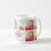 Niedlich Collage Foto Bestes Granny Ever Grandma G Kaffeetasse (VorderseiteRechts)
