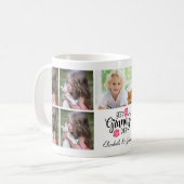 Niedlich Collage Foto Bestes Granny Ever Grandma G Kaffeetasse (Vorderseite Links)